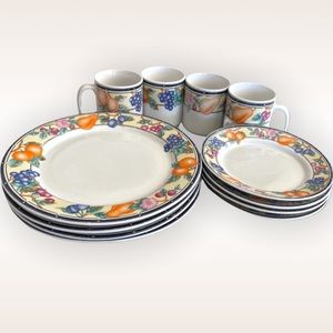 SOLD🅱️Oneida China 12 Piece Set The Select Collection: Orchard